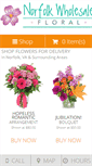Mobile Screenshot of norfolkwholesalefloral.net